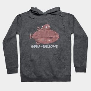 Aqua lover, Submarine lover Hoodie